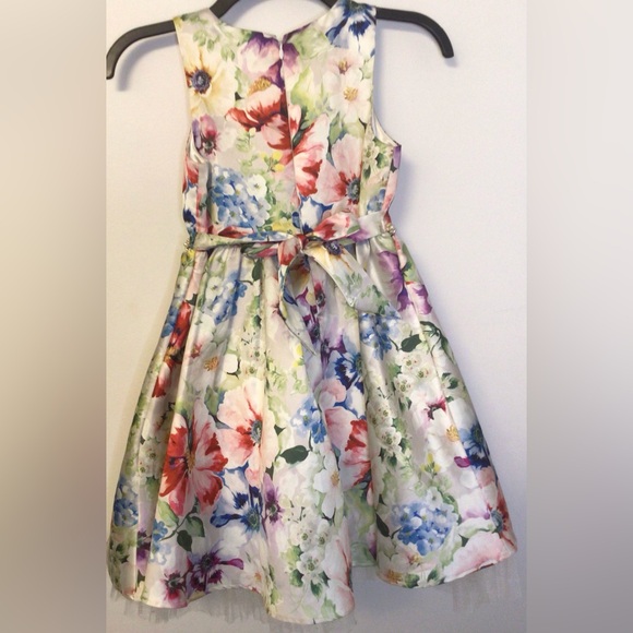 Couture princess multicolor floral dress size 10 - Picture 3 of 8